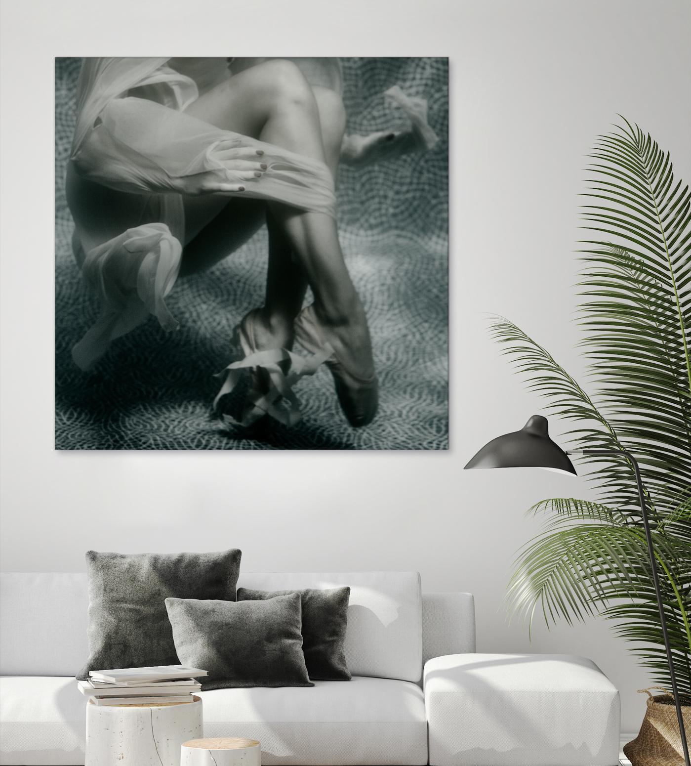 Float 2 by Peter Morneau on GIANT ART - black figurative ballerine