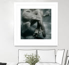 Float 2 by Peter Morneau on GIANT ART - black figurative ballerine