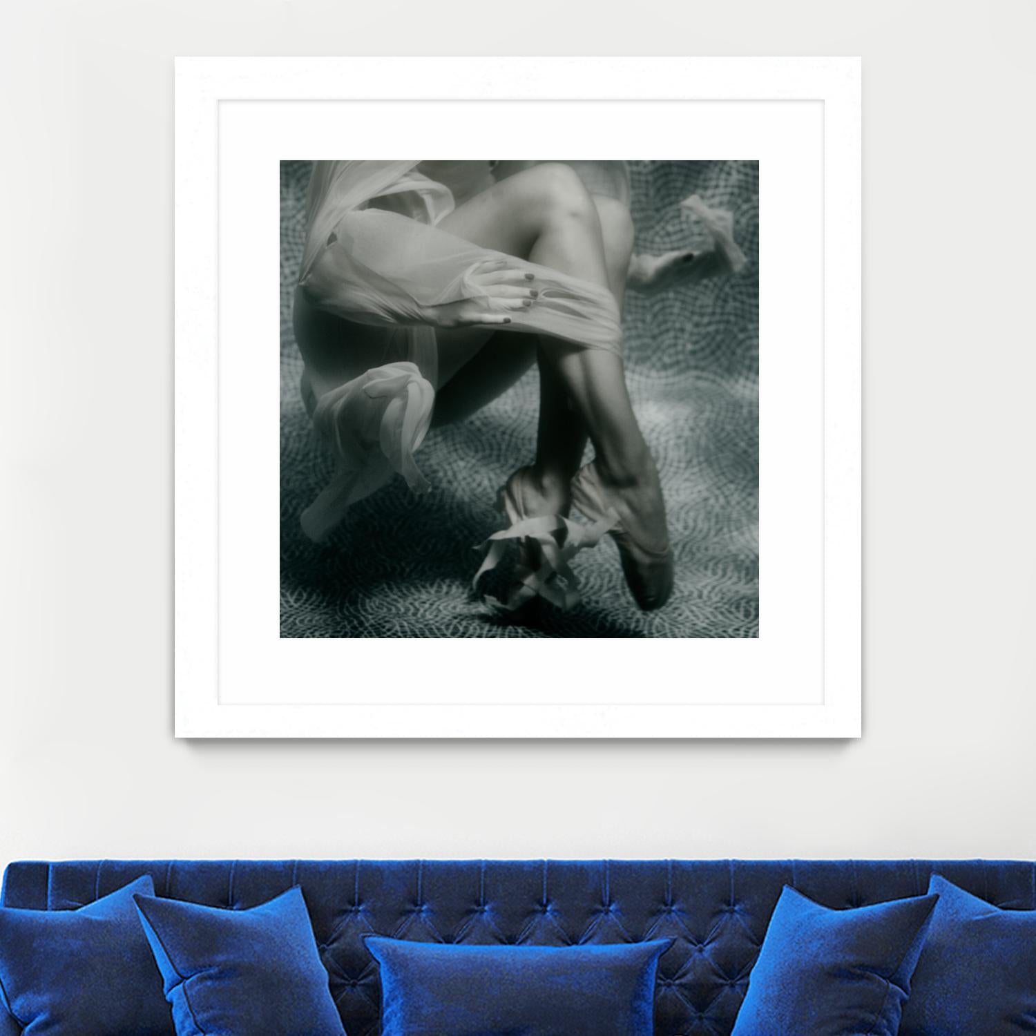 Float 2 by Peter Morneau on GIANT ART - black figurative ballerine