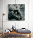 Float 2 by Peter Morneau on GIANT ART - black figurative artistes du québec