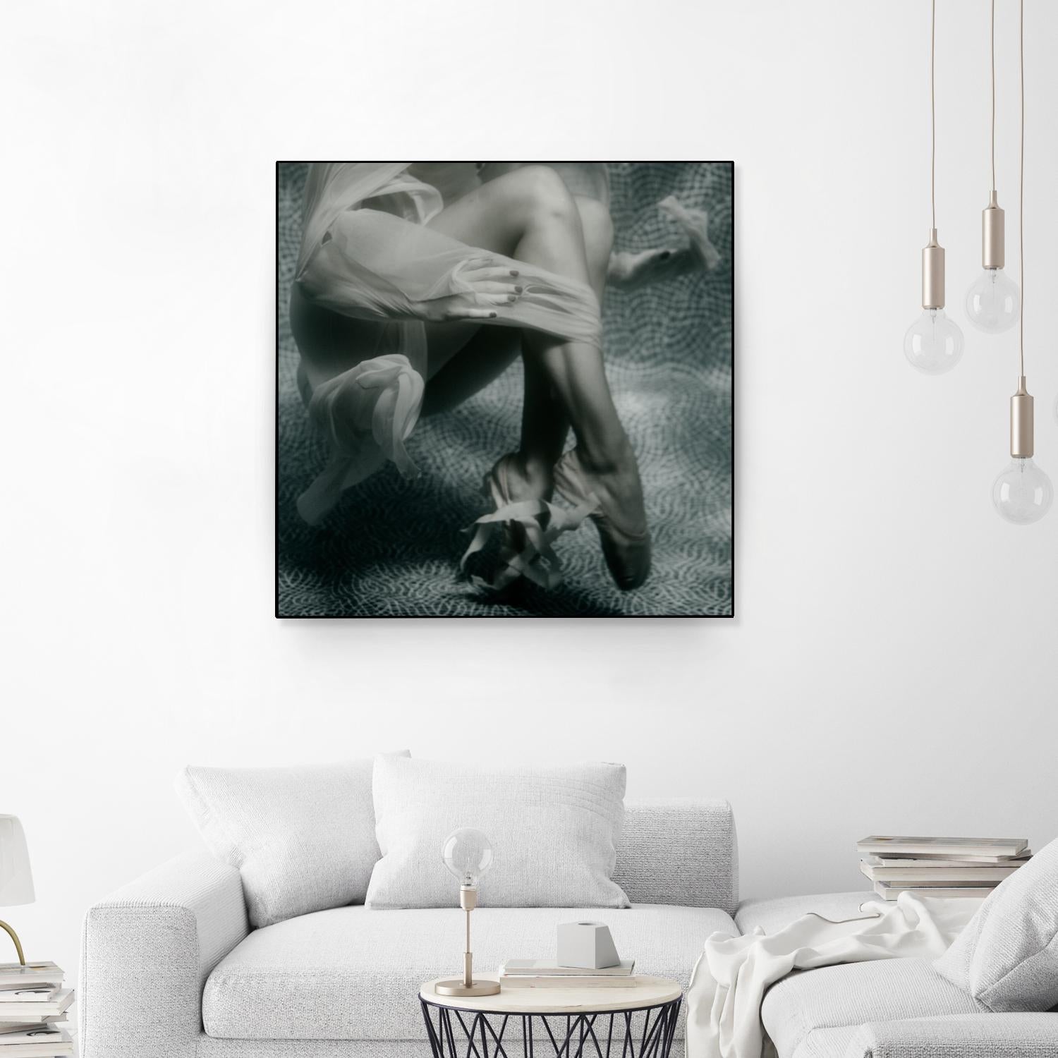 Float 2 by Peter Morneau on GIANT ART - black figurative ballerine