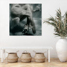 Float 2 by Peter Morneau on GIANT ART - black figurative artistes du québec