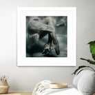 Float 2 by Peter Morneau on GIANT ART - black figurative ballerine