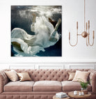 Float 3 by Peter Morneau on GIANT ART - blue figurative artistes du québec