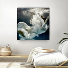 Float 3 by Peter Morneau on GIANT ART - blue figurative artistes du québec