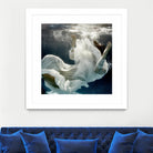 Float 3 by Peter Morneau on GIANT ART - blue figurative artistes du québec