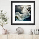 Float 3 by Peter Morneau on GIANT ART - blue figurative artistes du québec