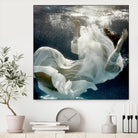 Float 3 by Peter Morneau on GIANT ART - blue figurative artistes du québec