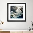 Float 3 by Peter Morneau on GIANT ART - blue figurative artistes du québec