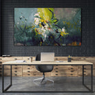 Happy by Doris Savard on GIANT ART - green abstract