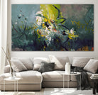 Happy by Doris Savard on GIANT ART - green abstract