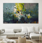 Happy by Doris Savard on GIANT ART - green abstract
