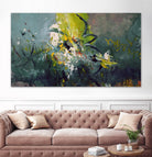 Happy by Doris Savard on GIANT ART - green abstract