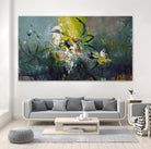 Happy by Doris Savard on GIANT ART - green abstract