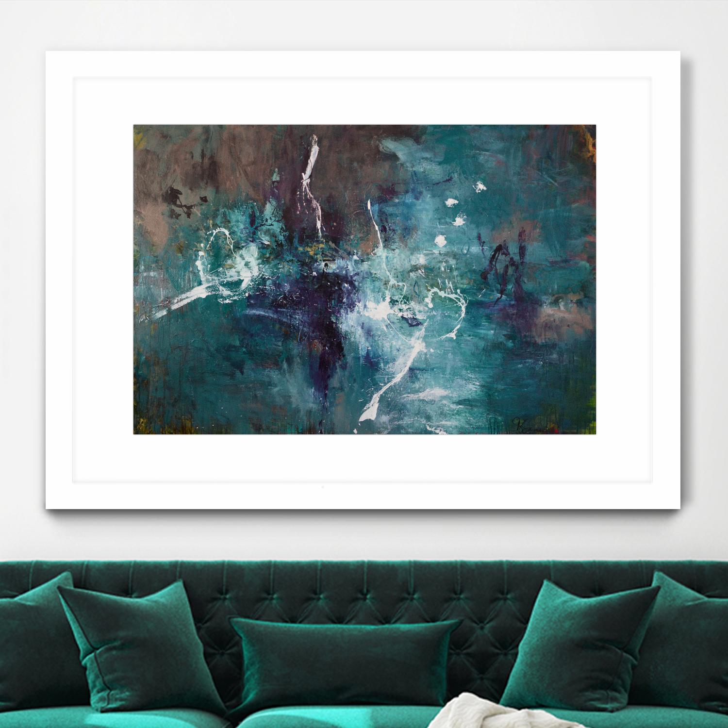 Émergence by Doris Savard on GIANT ART - grey abstract