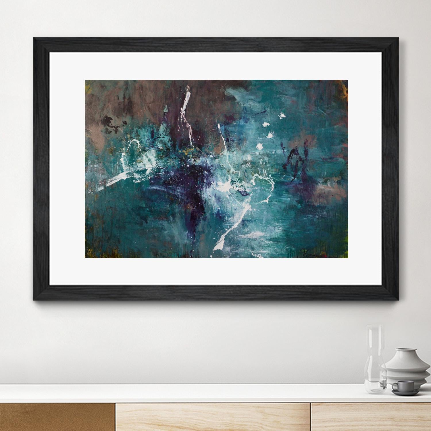 Émergence by Doris Savard on GIANT ART - grey abstract