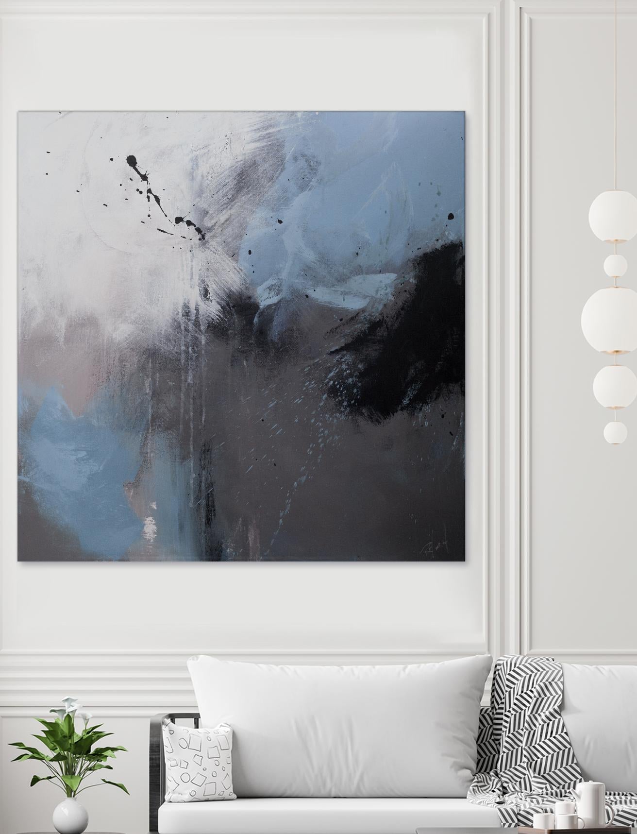 Compatible by Roland Benoît on GIANT ART - grey abstract