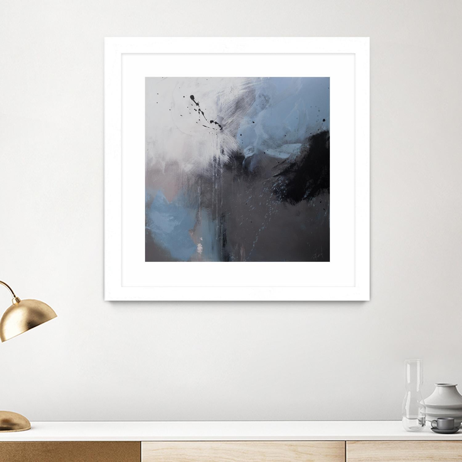 Compatible by Roland Benoît on GIANT ART - grey abstract