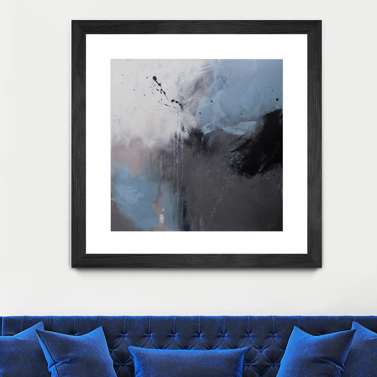 Compatible by Roland Benoît on GIANT ART - grey abstract