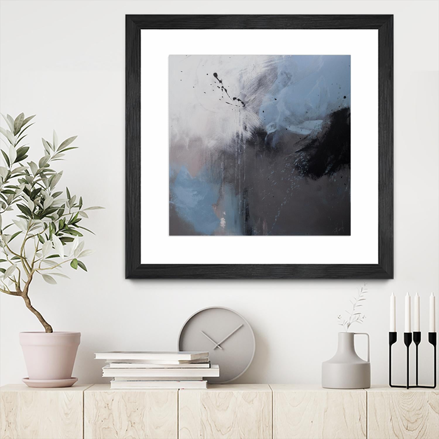 Compatible by Roland Benoît on GIANT ART - grey abstract