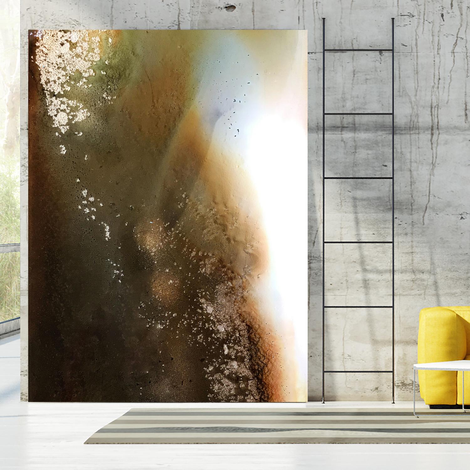 Agate by Alyson Mccrink on GIANT ART - gold abstract