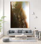 Agate by Alyson Mccrink on GIANT ART - gold abstract