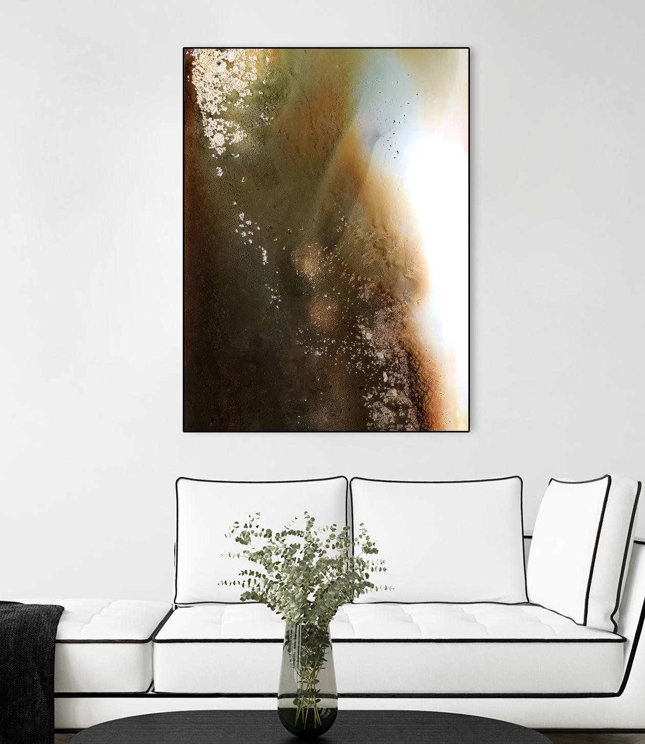 Agate by Alyson Mccrink on GIANT ART - gold abstract