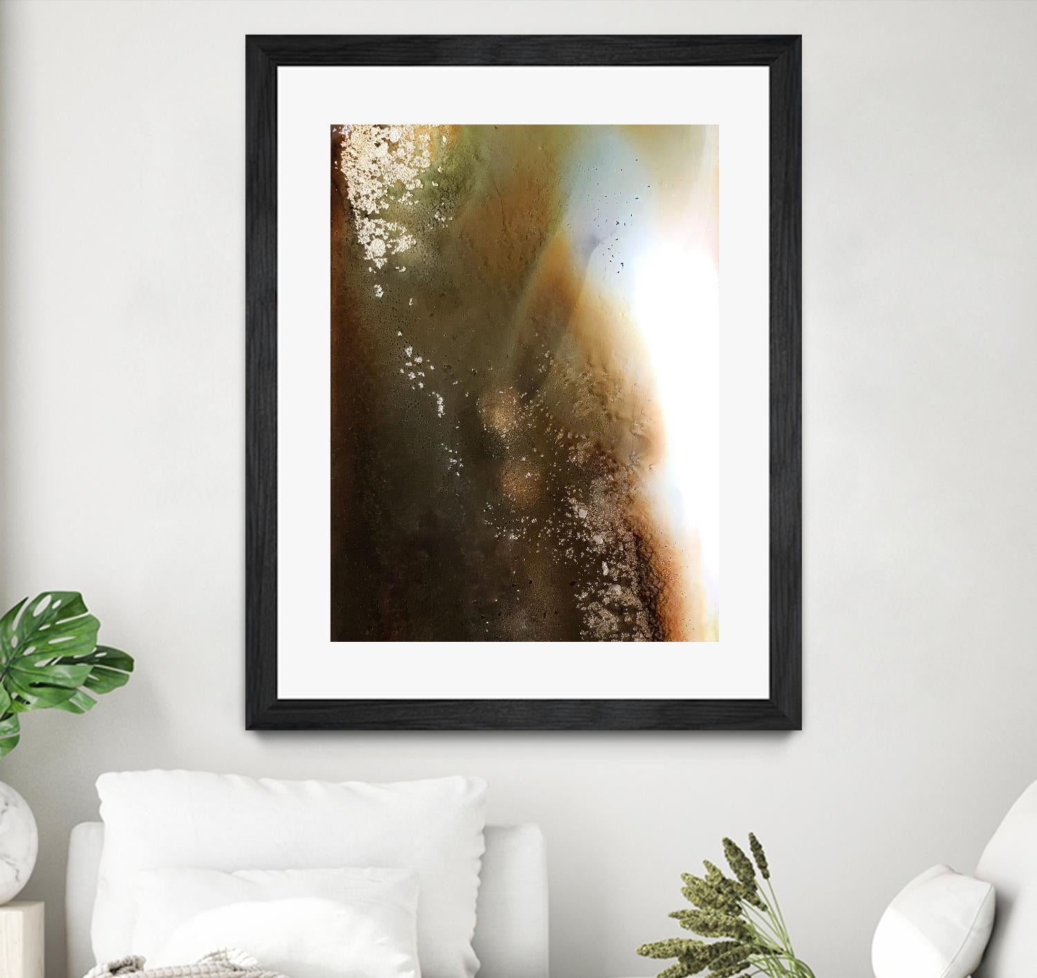 Agate by Alyson Mccrink on GIANT ART - gold abstract