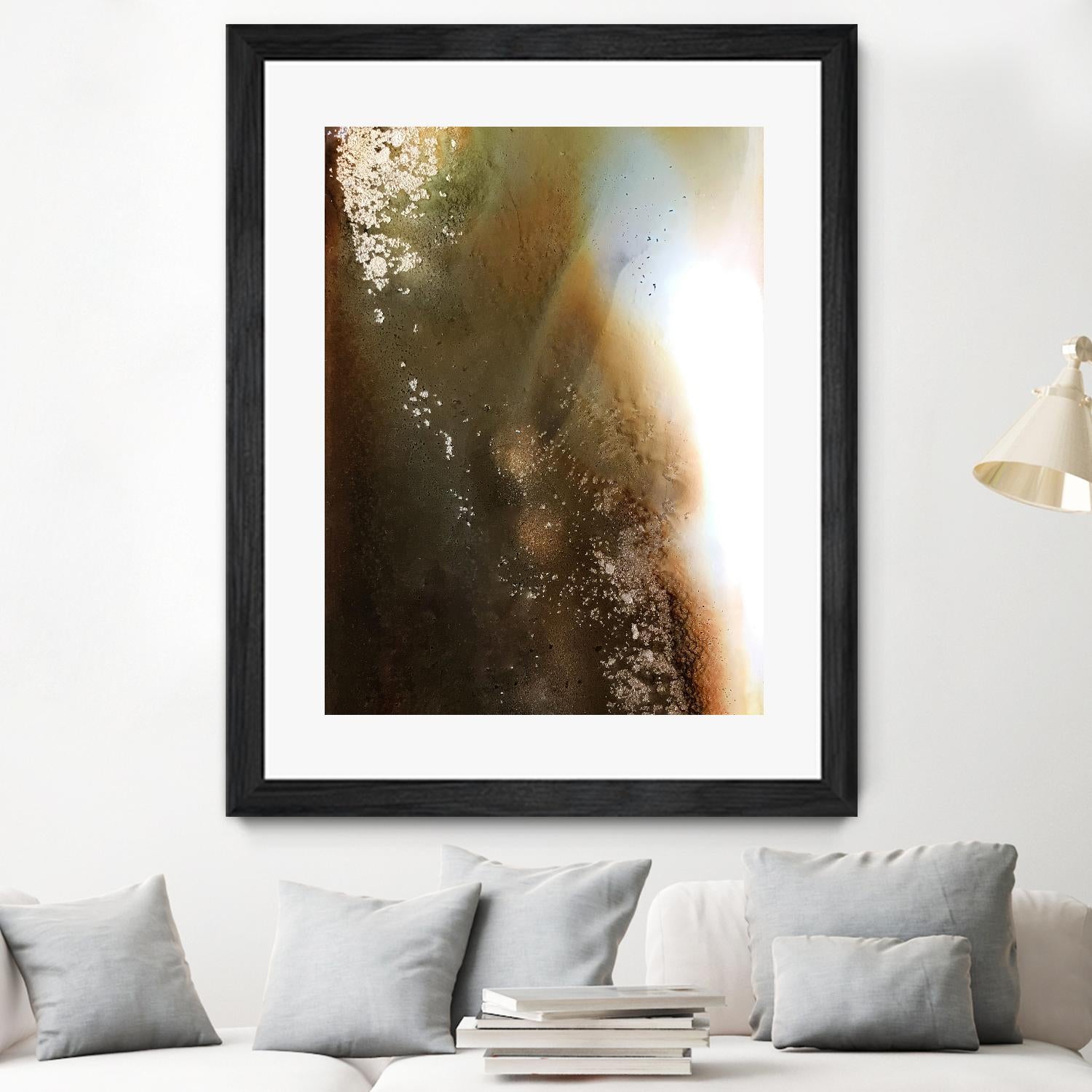 Agate by Alyson Mccrink on GIANT ART - gold abstract