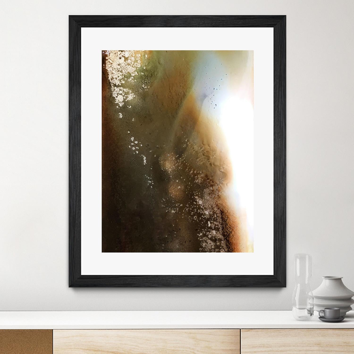 Agate by Alyson Mccrink on GIANT ART - gold abstract