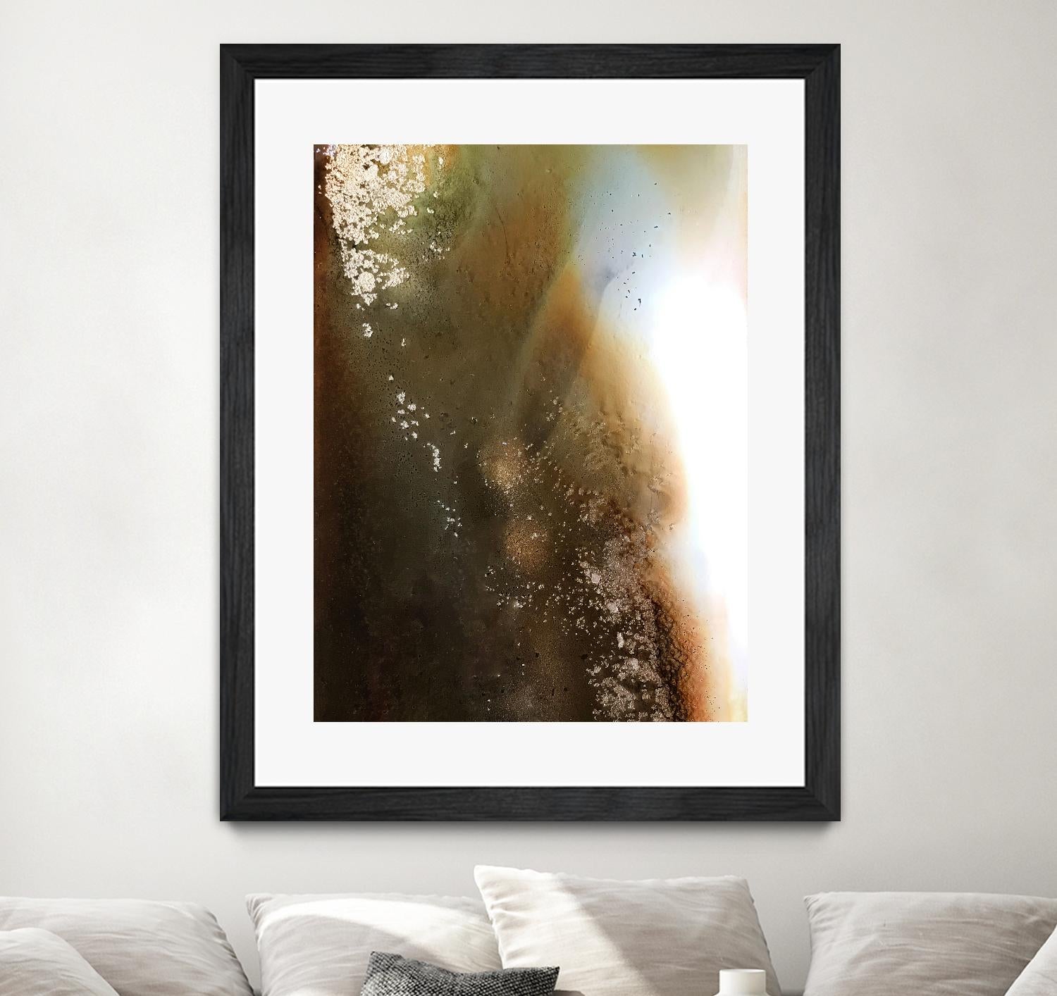 Agate by Alyson Mccrink on GIANT ART - gold abstract