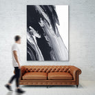 Azure Gold by Alyson Mccrink on GIANT ART - black black & white transparence