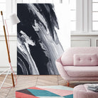 Azure Gold by Alyson Mccrink on GIANT ART - black black & white transparence