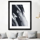 Azure Gold by Alyson Mccrink on GIANT ART - black black & white transparence