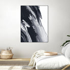 Azure Gold by Alyson Mccrink on GIANT ART - black black & white transparence