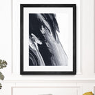 Azure Gold by Alyson Mccrink on GIANT ART - black black & white transparence