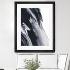 Azure Gold by Alyson Mccrink on GIANT ART - black black & white transparence