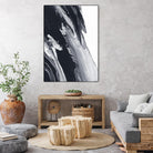 Azure Gold by Alyson Mccrink on GIANT ART - black black & white transparence