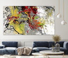 Peace on Earth by Doris Savard on GIANT ART - red abstract