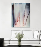 Flowing Color by Alyson Mccrink on GIANT ART - pink abstract linéaire