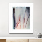 Flowing Color by Alyson Mccrink on GIANT ART - pink abstract linéaire