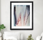 Flowing Color by Alyson Mccrink on GIANT ART - pink abstract linéaire