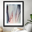 Flowing Color by Alyson Mccrink on GIANT ART - pink abstract linéaire