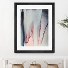 Flowing Color by Alyson Mccrink on GIANT ART - pink abstract linéaire