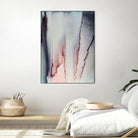Flowing Color by Alyson Mccrink on GIANT ART - pink abstract linéaire