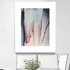 Flowing Color by Alyson Mccrink on GIANT ART - pink abstract linéaire