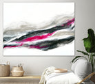 Frozen Ocean -2 by Alyson Mccrink on GIANT ART - pink abstract