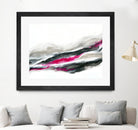 Frozen Ocean -2 by Alyson Mccrink on GIANT ART - pink abstract