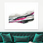 Frozen Ocean -2 by Alyson Mccrink on GIANT ART - pink abstract