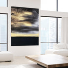 Golden Dawn -Purple by Alyson Mccrink on GIANT ART - beige abstract horizon